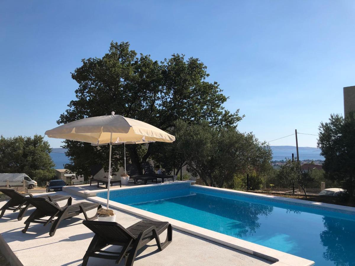 The View Split. Highlight With Roof-Top-Terrace And Pool Каштела Экстерьер фото